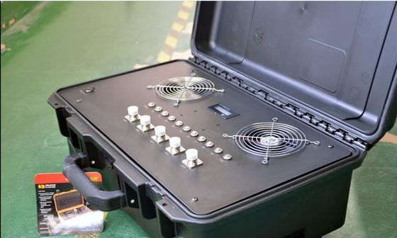 Qualität  Digital Source IED Convoy Bomb Jammer Roof Mounted 20-6000Mhz Frequency usine
