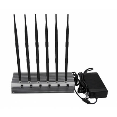 6 Antennen-Funksignal-Störsender, Signal-Störsender-Gerät CDMA 2G 3G 4G Wifi