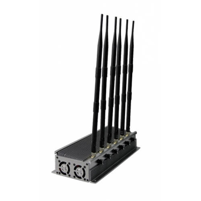 6 Antennen-Funksignal-Störsender, Signal-Störsender-Gerät CDMA 2G 3G 4G Wifi
